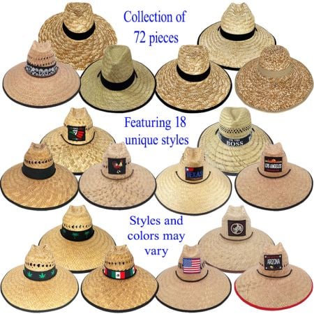 Summer Hat Set in Bulk - Assorted Style - Wholesale Hats