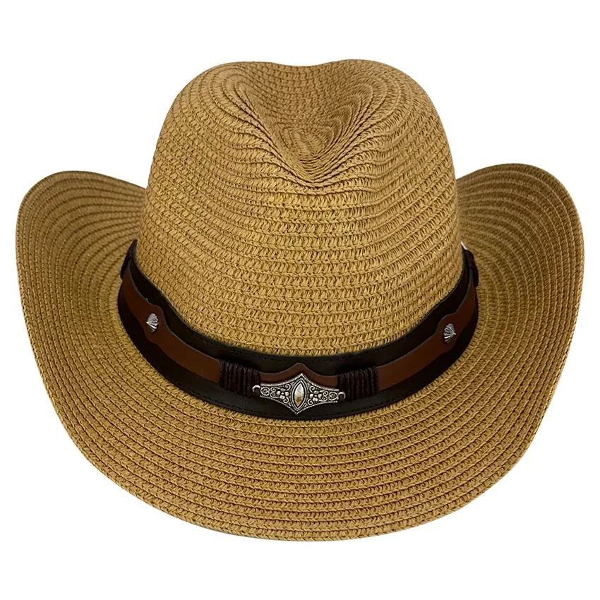 Cheap straw cowboy hats bulk online