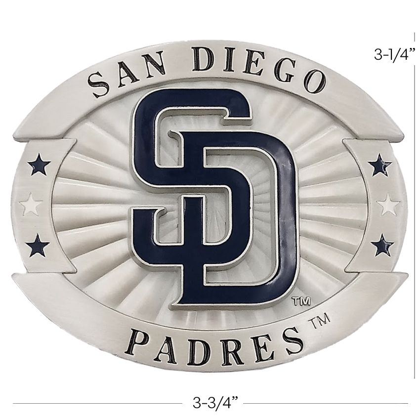 San Diego Padres Belt Buckle - Wholesale MLB Buckles