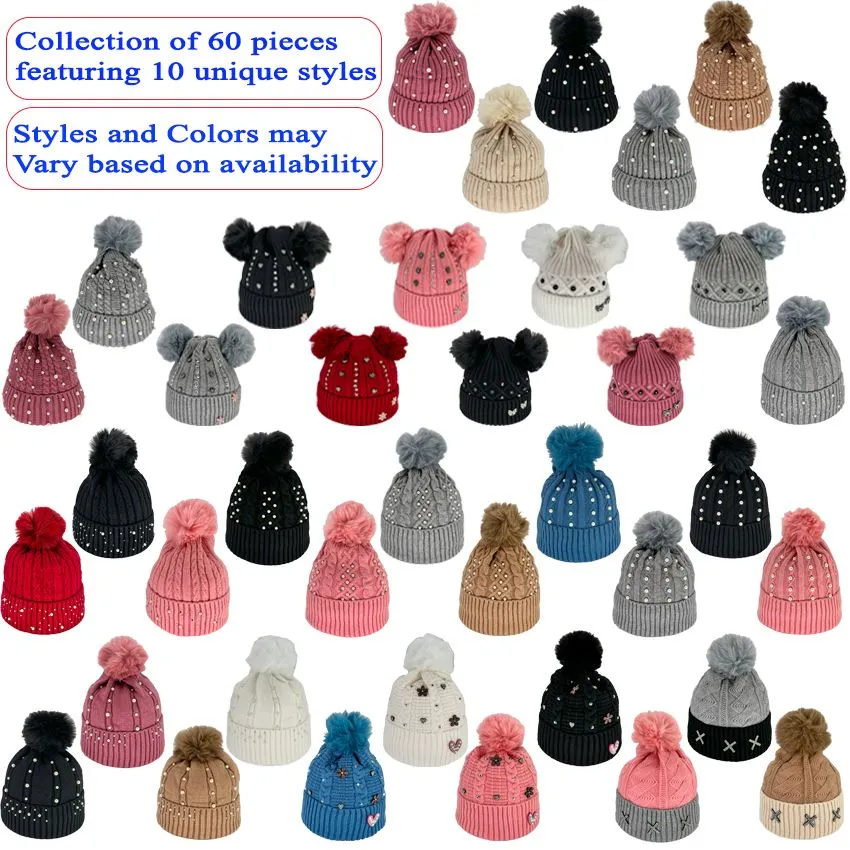 Wholesale Winter Hats in Bulk Women Knit Hats in Bulk