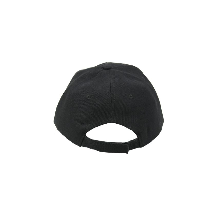 Wholesale Plain Black Baseball Cap - Low Profile