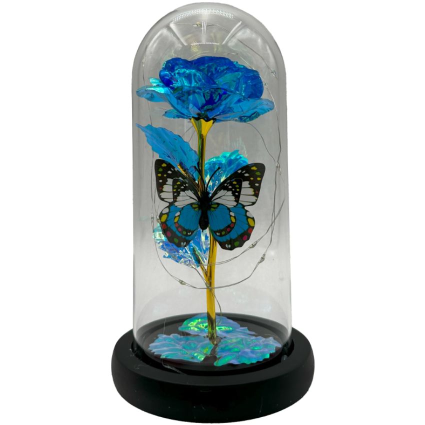 Wholesale Valentine Gifts - Light up Roses in Glass Dome