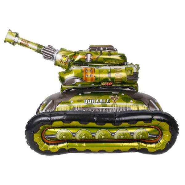 Camouflage TANK Design Standing Foil Balloon