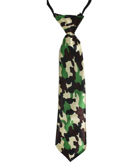 MILITARY Regular Camo Kid Necktie