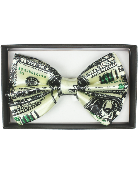 Dollar-Themed Bowtie