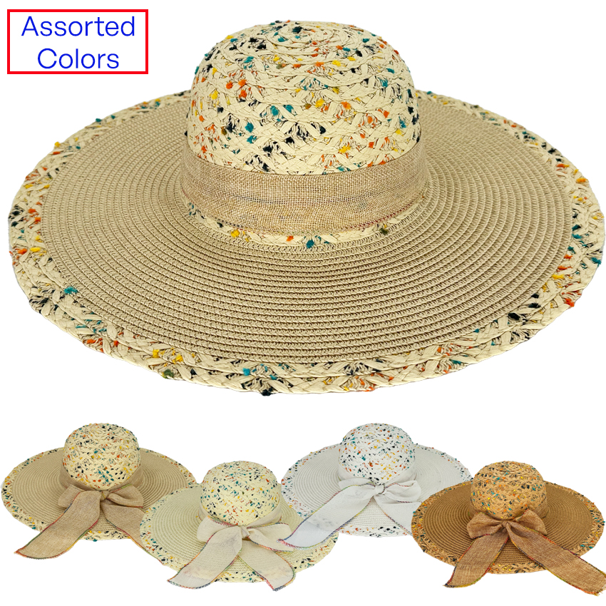 Stylish Large Brim Floppy Beach HATs for Ladies