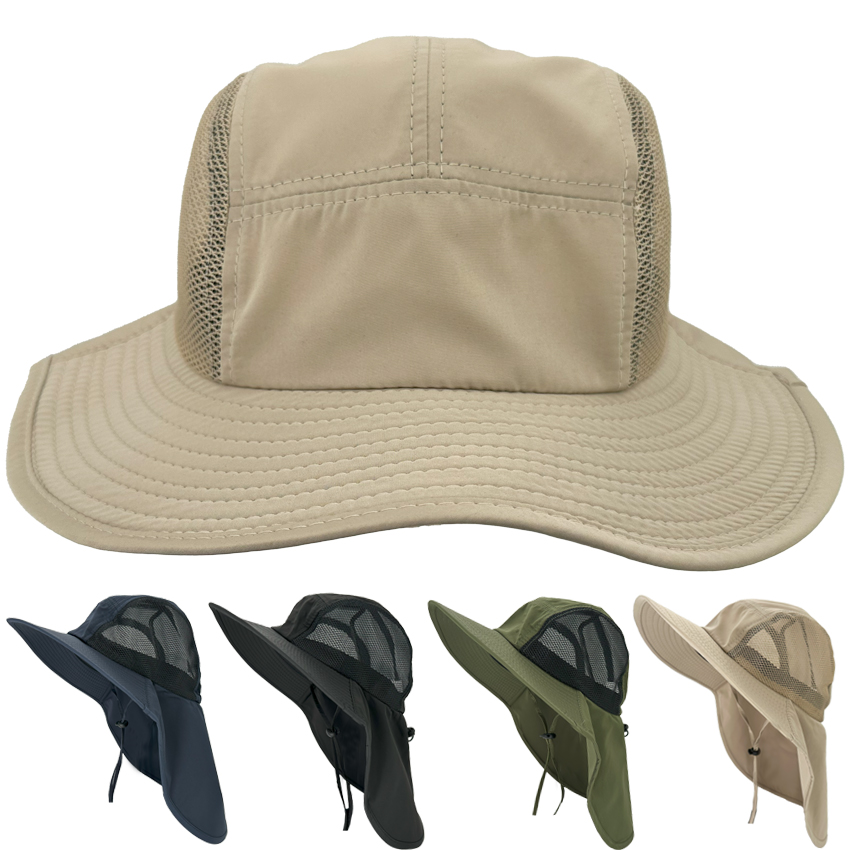 Quick Dry Breathable Summer Camping Boonie HATs for Men and Women