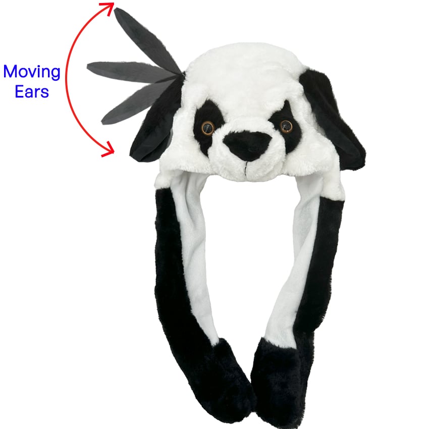 Cute Panda HATs with Moving Ears