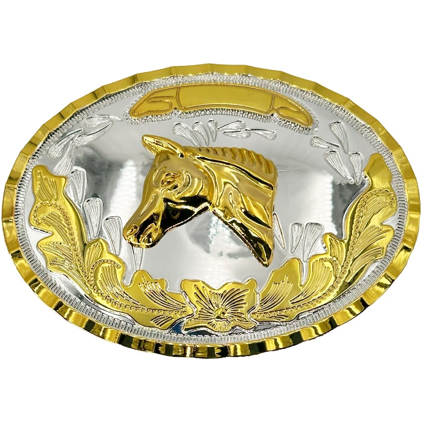 Oversize Horse Head BELT Buckle