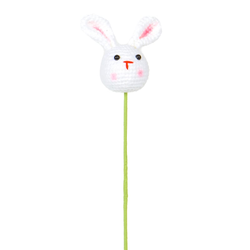 Crochet Rabbit FLOWERS for Easter Bunny Bouquets - Cute Design