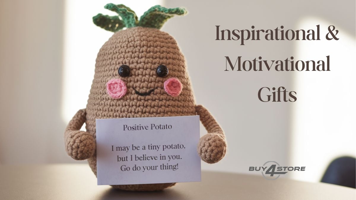 motivational and inspirational positive potato gift