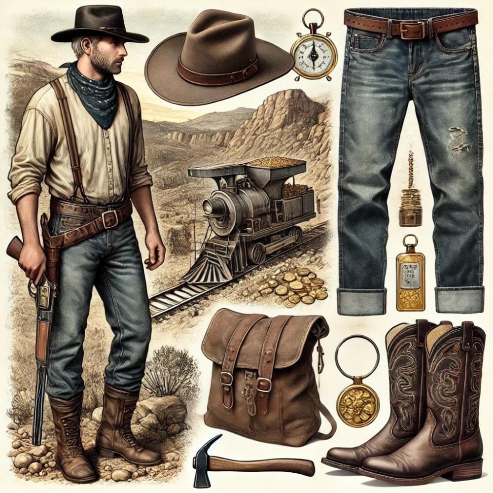 Old western outfits best sale