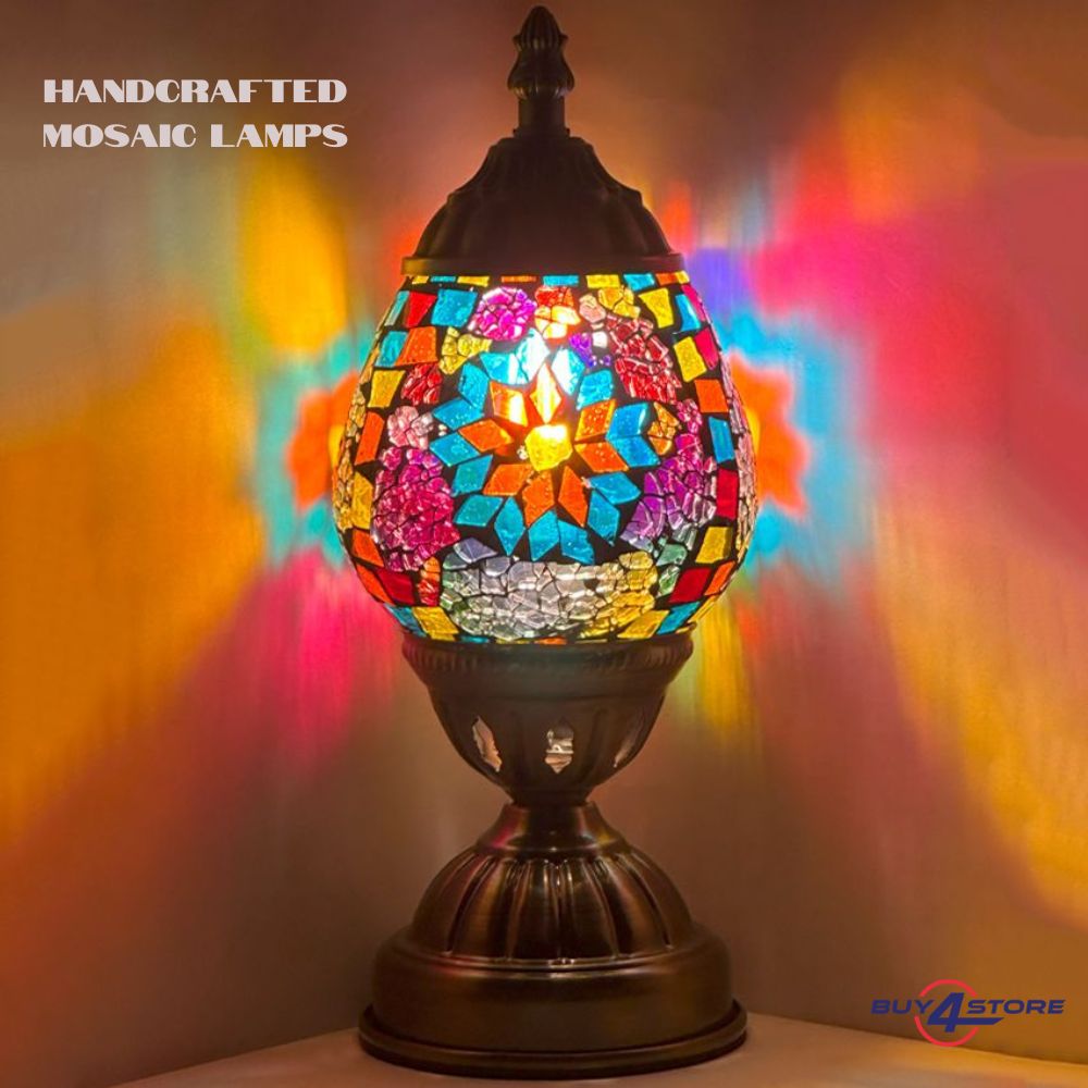 round ball mosaic lamps with eggshape design