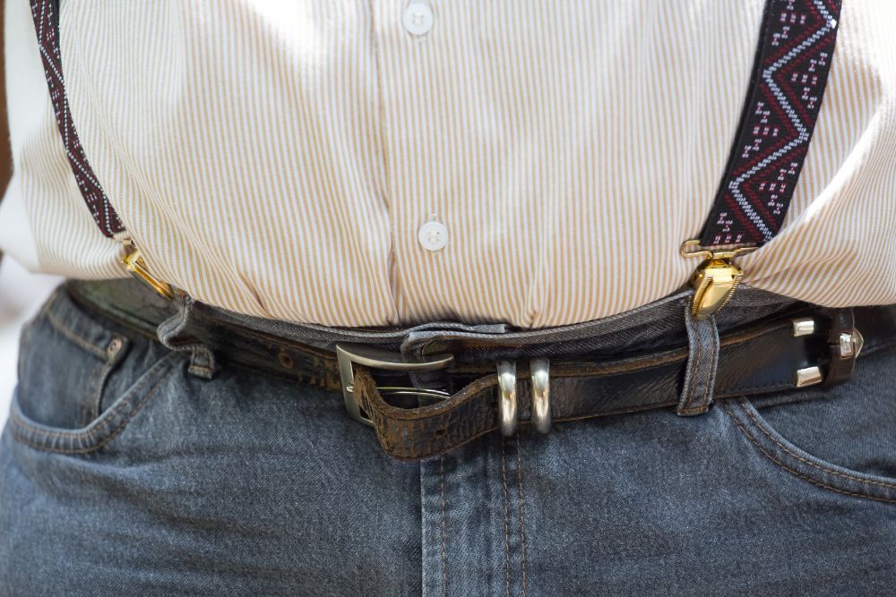 Wear Suspenders with a Belt