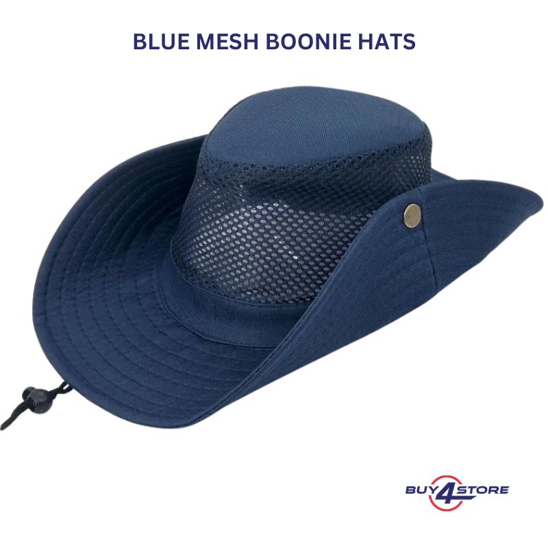 blue fishing boonie hat