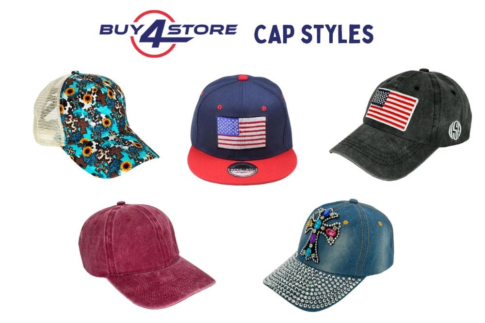 different cap styles by buy4store