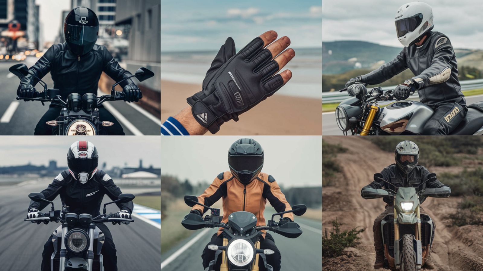 different style motor gloves for different occasions