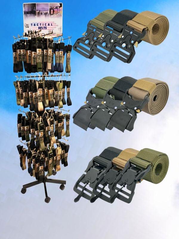 tactical belts and their display