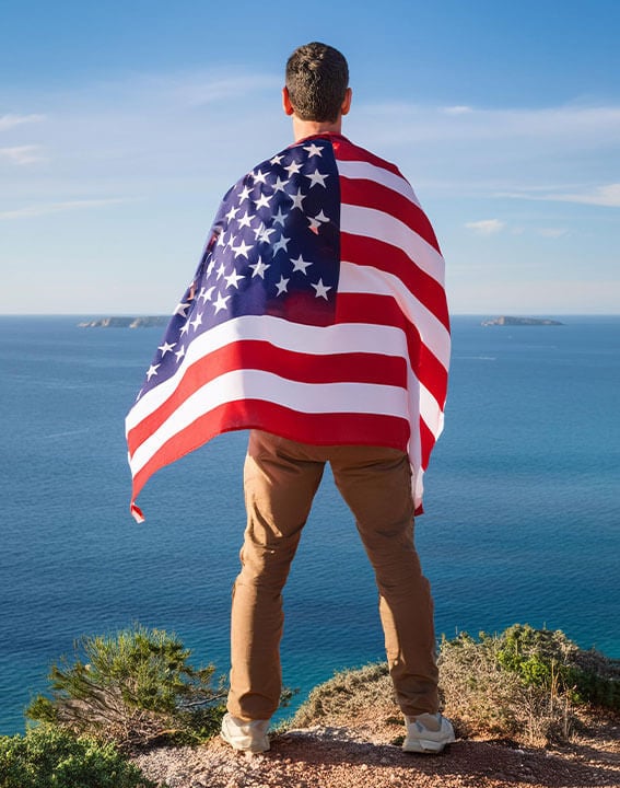 Wearable USA Flag 