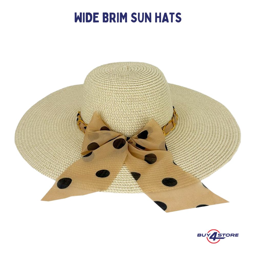 wide brim summer hats for women