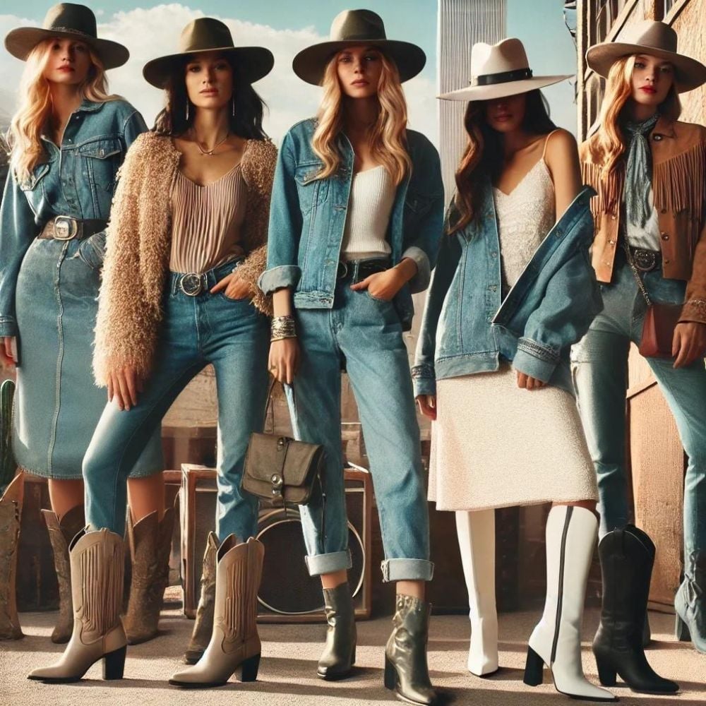 western influence on women's modern fashion